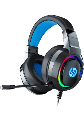 Гарнітура HP DHE-8003U Gaming, 3,5мм+USB, RGB, White