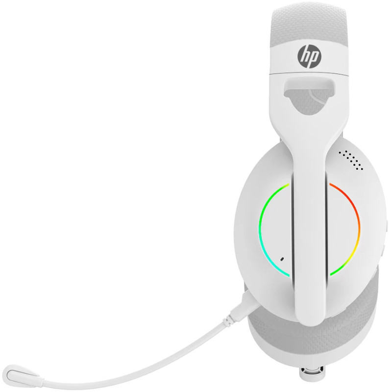 Гарнітура HP DHE-8003U Gaming, Sound 7.1, USB, RGB, кабель 2м, White