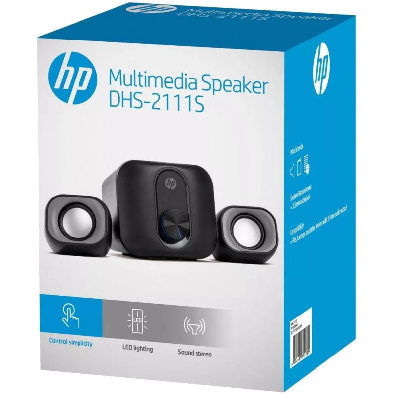 Акустична система 2.1 HP DHS-2111S, 6+5Вт, USB