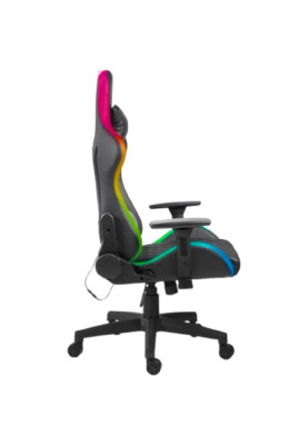 Крісло ігрове XTRIKE ME Advanced Gaming Chair GC-907, 50мм, RGB, чорно-червоне