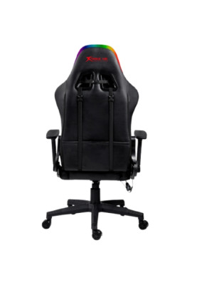Крісло ігрове XTRIKE ME Advanced Gaming Chair GC-907, 50мм, RGB, чорно-червоне