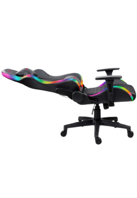 Крісло ігрове XTRIKE ME Advanced Gaming Chair GC-907, 50мм, RGB, чорно-червоне