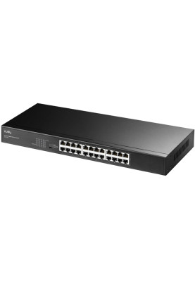 Комутатор Cudy GS1024L, 24 портовий Gigabit Metal Switch, 19" RM