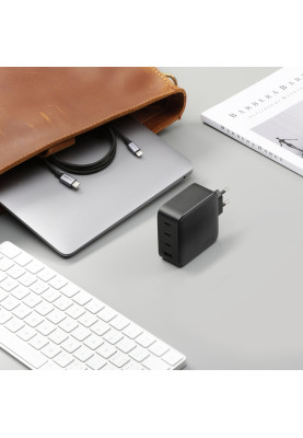 Зарядний пристрій 4xUSB 100W (3xUSB-C+USB-A) Gan Tech Fast GAN Charger чорний CD226 Ugreen