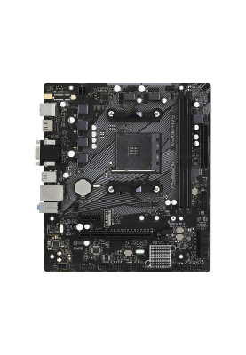 ASRock A520M-HVS (AM4/A520, 2*DDR4, PCIex16, D-Sub/HDMI, 4xSATAІІІ, M.2, GLan, 8ch, mATX)