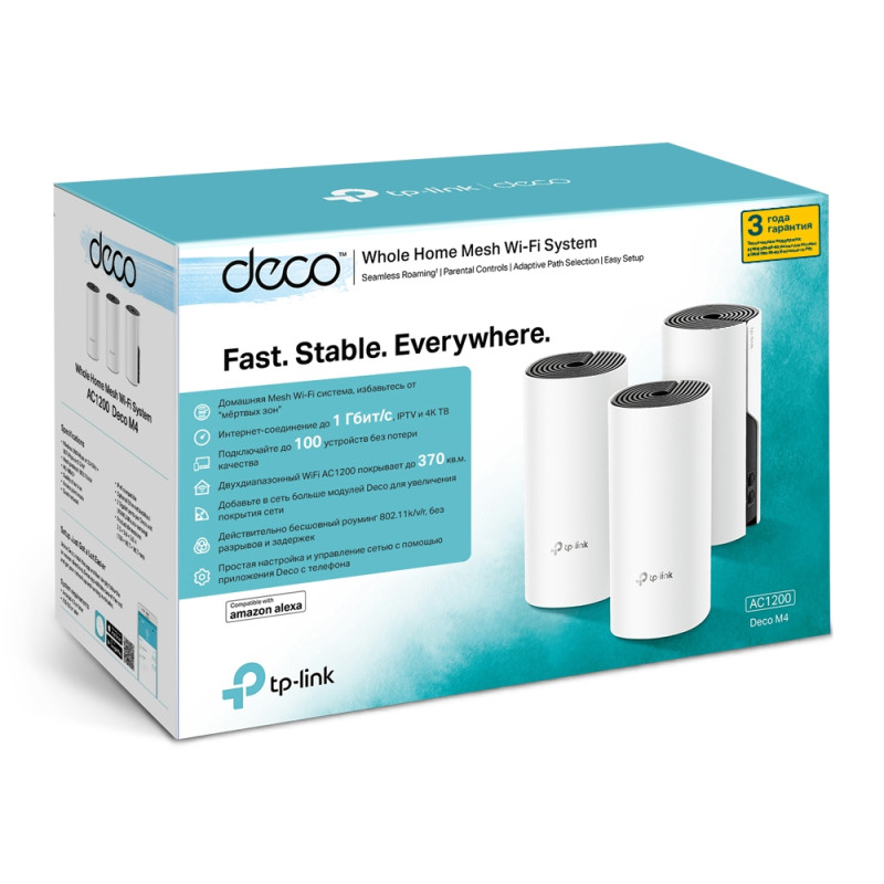 Система WiFi TP-LINK Deco M4 3 pcs