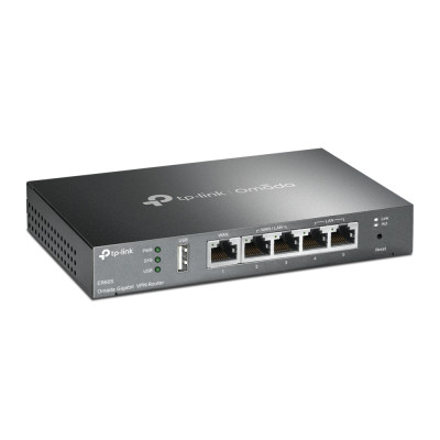 Мультисервісний маршрутизатор TP-LINK ER605 1xGE LAN 1xGE WAN 3xGE LAN VPN Omada