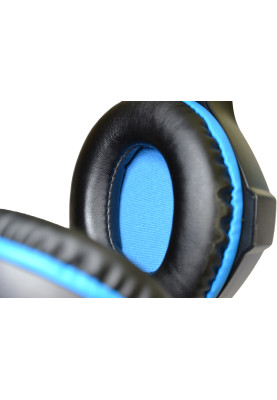 Гарнітура Microlab G7, 3,5мм+USB, Black-Blue