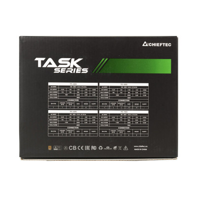 БЖ 700W Chieftec TASK TPS-700S, 120 mm, 80+ Bronze Retail Box БЖ 700W Chieftec TASK TPS-700S, 120 mm, 80+ Bronze Retail Box