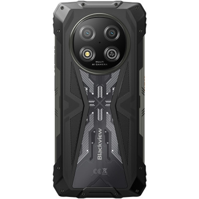 Смартфон Blackview ROCK 2 6.67" HD+ /8GB/256GB/ T8100 /15000mAh / 16+13Мп /IP69K/Black
