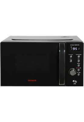 Мікрохвильова піч AIWA NAMICOOK CRYSTAL20 MW-202DG BK 20л/ 700Вт/ гриль/ Child LOCK/чорна
