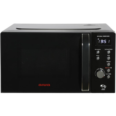 Мікрохвильова піч AIWA NAMICOOK CRYSTAL20 MW-202DG BK 20л/ 700Вт/ гриль/ Child LOCK/чорна