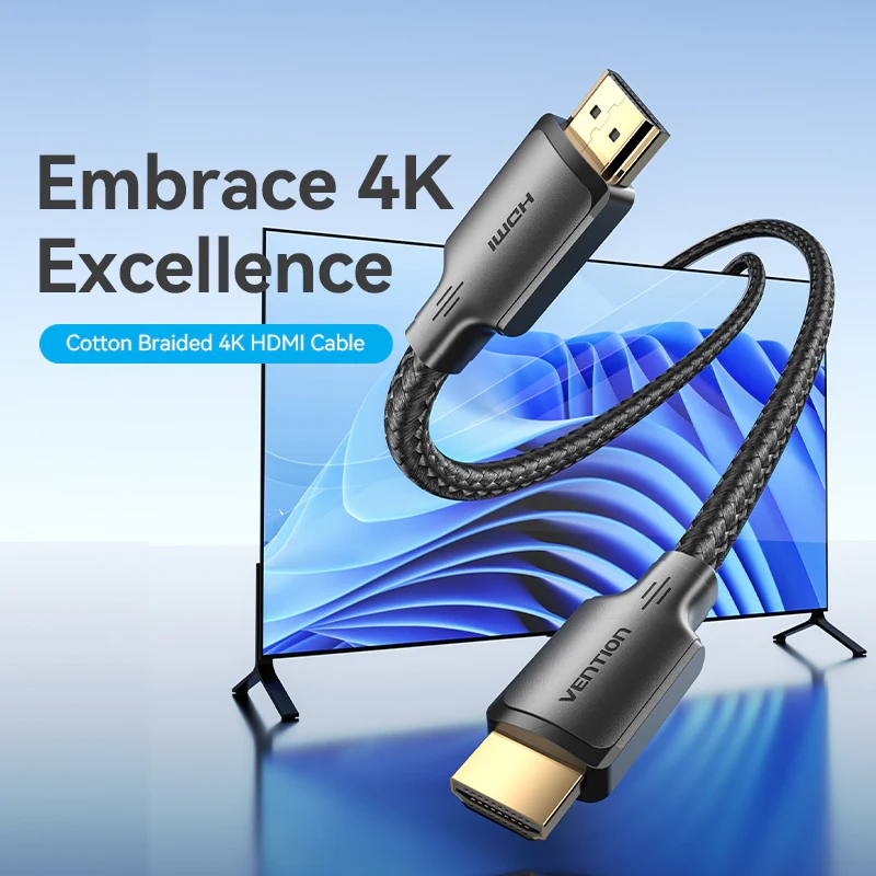 Кабель HDMI M - M, 20.0 м, V2.0 4K 30Гц обплетення Vention