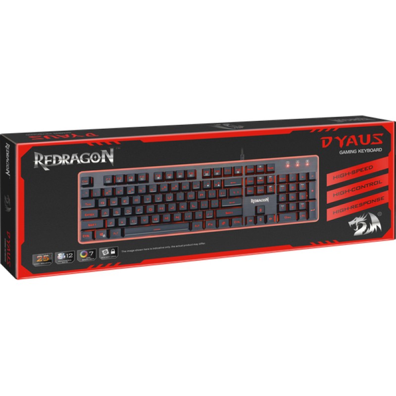 Клавіатура ігрова Redragon Dyaus K509 UA 7 colors