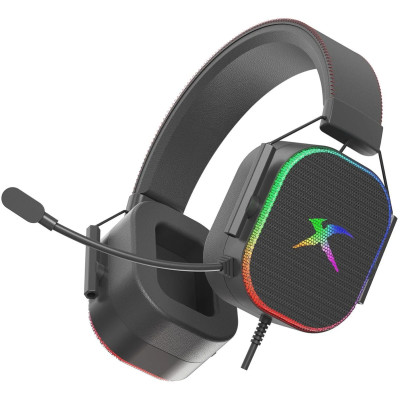 Ігрова гарнітура XTRIKE ME GH-606  XBOX/PS/PC, USB+3,5 мм, статичне RGB, кабель 2м, чорна