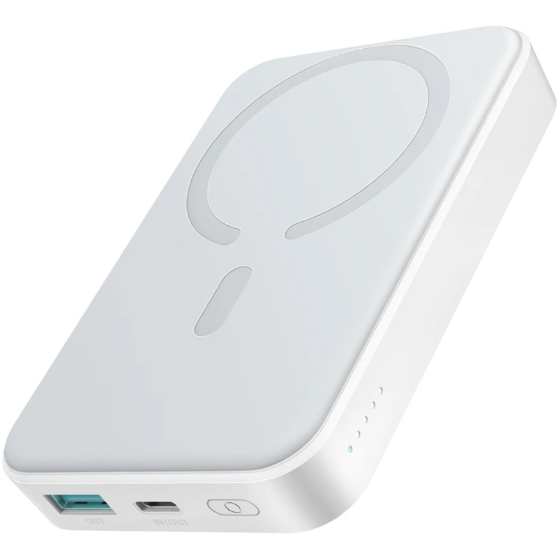 УМБ Joyroom Magnetic Wireless 10000mAh JR-W020 20W QC USB-C In/Out White