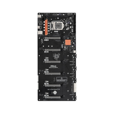 Материнська плата ASRock H510 Pro BTC+ (1200/H510, DDR4, 6xPCIex16, HDMI, 1xSATAІІІ, M.2, GLan, 501мм*224мм)