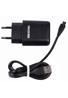 Зарядний пристрій 1xUSB QC3.0 5V-2.4A, 9V-1.2A + кабель Micro-USB