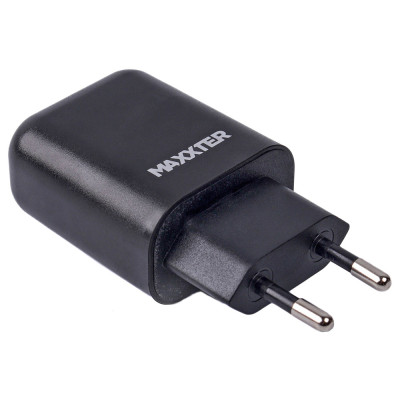 Зарядний пристрій 1xUSB QC3.0 5V-2.4A, 9V-1.2A + кабель Micro-USB Зарядний пристрій 1xUSB QC3.0 5V-2.4A, 9V-1.2A + кабель Micro-USB