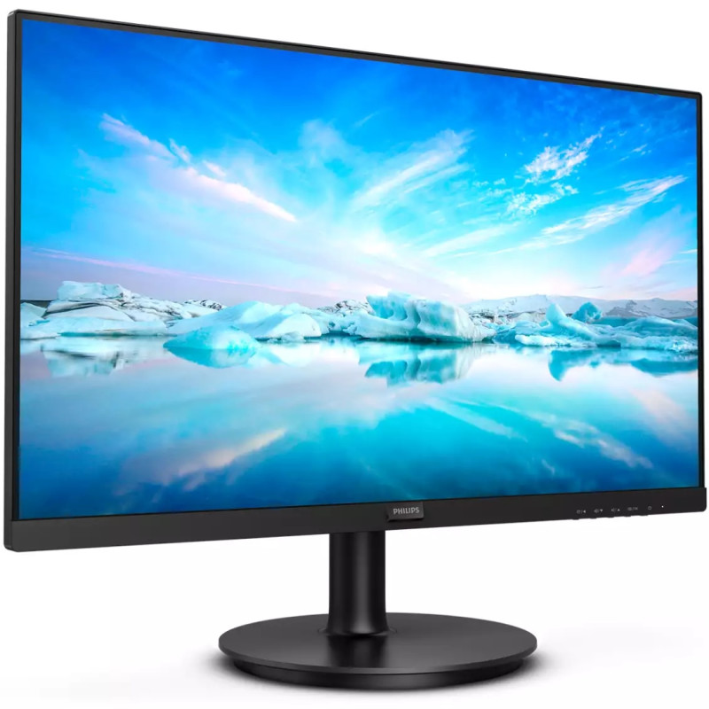 TFT 23.8" Philips 241V8LAB, VA, 100Hz, 1ms, VGA, HDMI, колонки, чорний