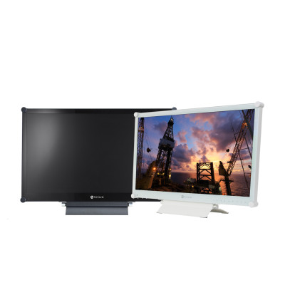 Монітор TFT 23.6" Neovo RX-24G, скло NeoV™, D-Sub, DVI-D, BNC, HDMI, DP, 24/7, металевий, колонки, білий