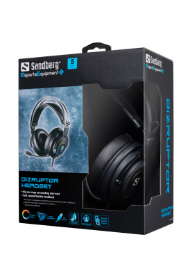 Ігрова гарнітура Sandberg Dizruptor Headset USB 7.1 RGB USB