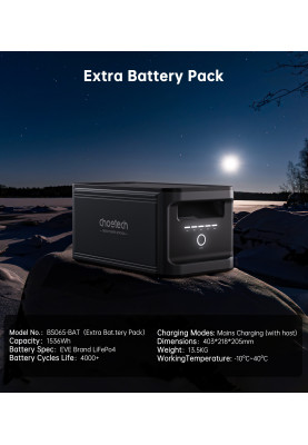 Батарея до зарядної станції Choetech BS065 1536Вт/г, LiFePo4