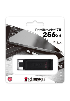 USB Flash Kingston 256GB USB Type-C DataTraveler 70, Retail