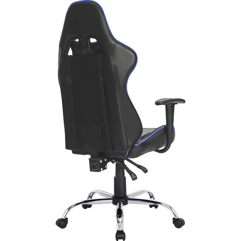 Крісло ігрове Defender Gamer, 60мм поліуретан, Black/Blue