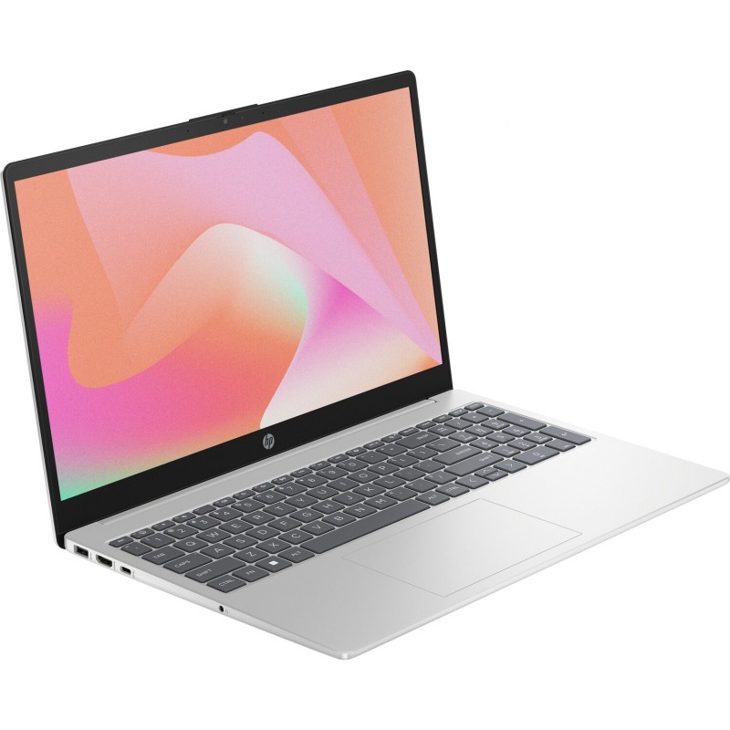 Ноутбук HP 15-fc0013ua 15.6" FHD IPS, 250n/Ryzen 3 7320U (2.4-4.1)/8Gb/SSD512Gb/Rad/FPS/Підсв/DOS/Сріблястий (832Y5EA)