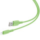 Кабель USB AM-Lightning M, 1.2 м, 2.4A, Зелений, CALDC Baseus