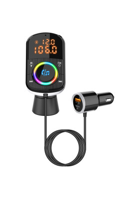 автомобільний FM-трансміттер Aspiring Wave 4 PD 20W LED/Bluetooth/MicroSD/DSP/QC3.0