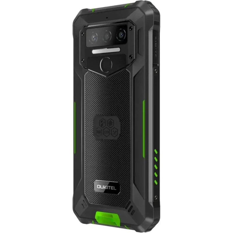 Смартфон Oukitel WP23 Plus 6.52"HD+ /8GB/256GB / T606 /10600mAh /13+5Мп/ IP69K /NFC Green