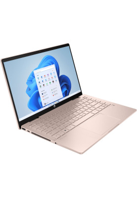 Ноутбук HP Pavilion x360 14-ek2011ua 14"FHD IPS Ts,300n/Core5-120U(5.0)/16Gb/SSD512Gb/IntGr/W11H/Золотисто-р (A0NB4EA)