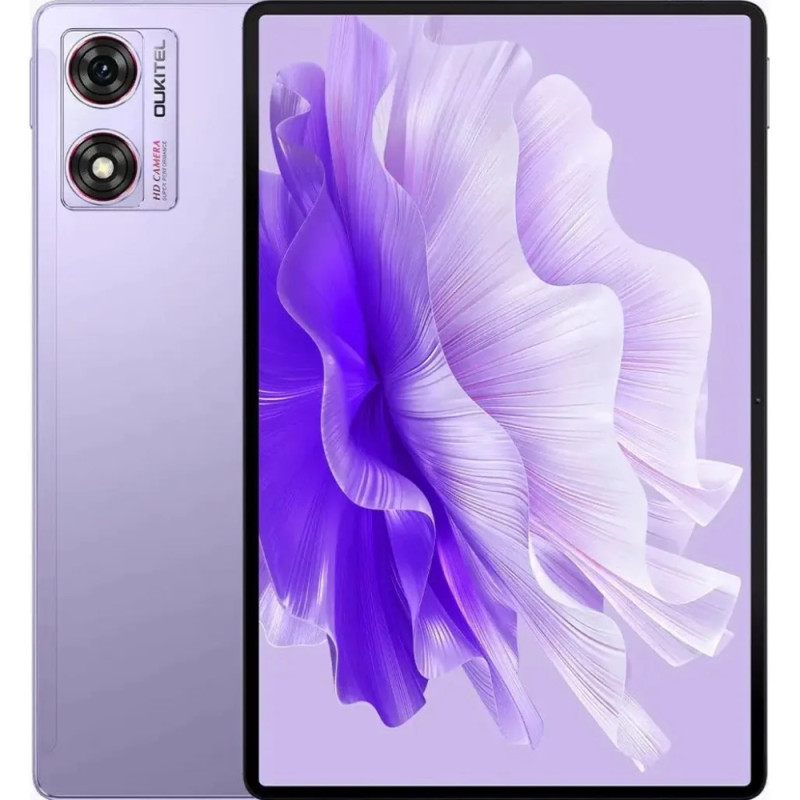 Планшет Oukitel OT8 11" HD+/6GB/256GB/T606/8800mAh/13+8Мп /Dual SIM/ LTE /Чохол+Стилус/metal Purple