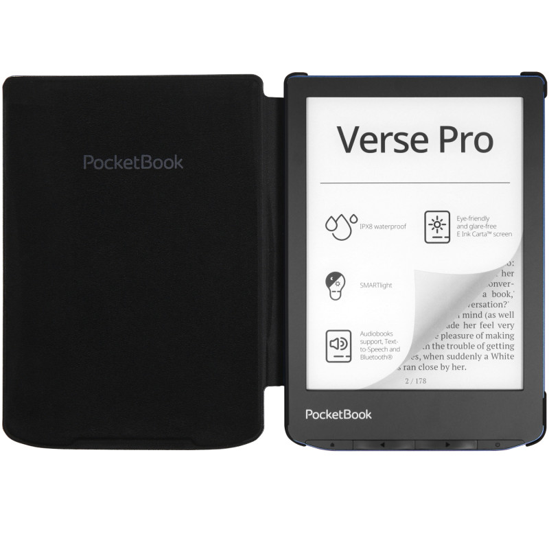 Обкладинка PocketBook 6", Shell cover,  PB629/634, чорна