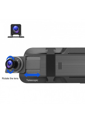 Відеореєстратор Aspiring Reflex 8 Dual FHD 2 camers (дзеркало заднього виду)