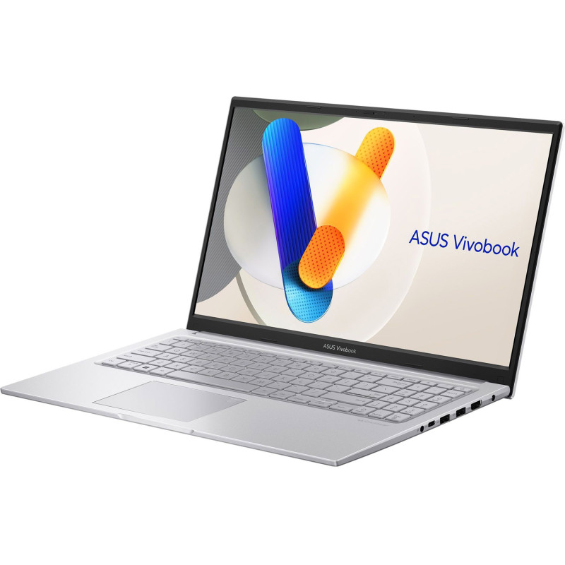 Ноутбук ASUS Vivobook 15 15.6"FHD IPS/i5-1235U/16/512SSD/Intel Iris Xe/DOS/Cool Silver (X1504ZA-BQ066)