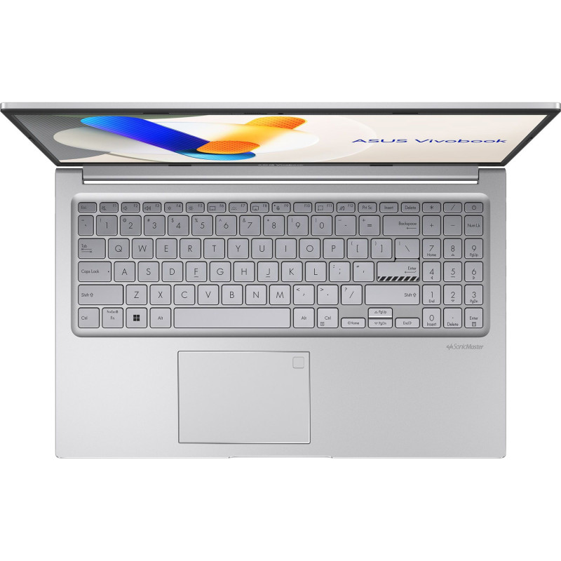 Ноутбук ASUS Vivobook 15 15.6"FHD IPS/i5-1235U/16/512SSD/Intel Iris Xe/DOS/Cool Silver (X1504ZA-BQ066)