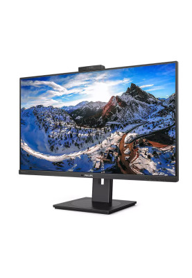 TFT 31.5" Philips 329P1H, IPS, 4K UHD, USB-C, HDMIx2, DP, RJ45, HAS, Pivot, webcam, колонки, чорн.