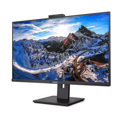 TFT 31.5" Philips 329P1H, IPS, 4K UHD, USB-C, HDMIx2, DP, RJ45, HAS, Pivot, webcam, колонки, чорн.