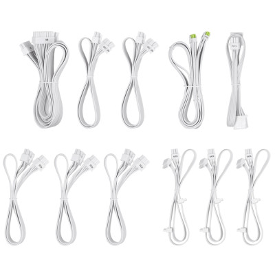 БЖ 1000W ASRock SteelLegend White SL-1000GW ATX 3.1 135mm, 80+ Gold, Fully Modular, Retail