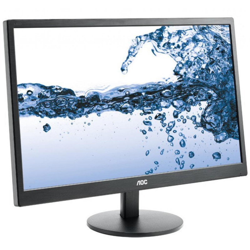 TFT 19.5" AOC E2070SWN, D-SUB, чорний