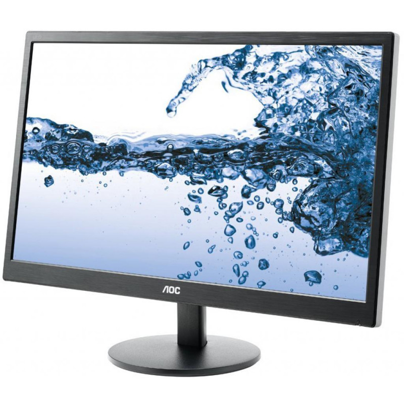 TFT 19.5" AOC E2070SWN, D-SUB, чорний