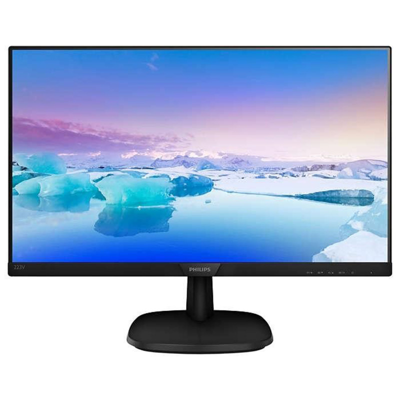 Монітор TFT 21.5" Philips 223V7QHAB, IPS, VGA, HDMI, колонки, чорний