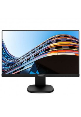 Монітор TFT 23.8" Philips 243S7EYMB, IPS, VGA, DisplayPort 1.2, Pivot, колонки, чорний