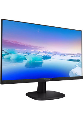 TFT 23.8" Philips 243V7QDAB, IPS, VGA, DVI-D, HDMI, колонки, чорний