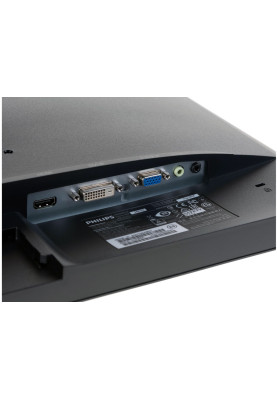 TFT 23.8" Philips 243V7QDAB, IPS, VGA, DVI-D, HDMI, колонки, чорний