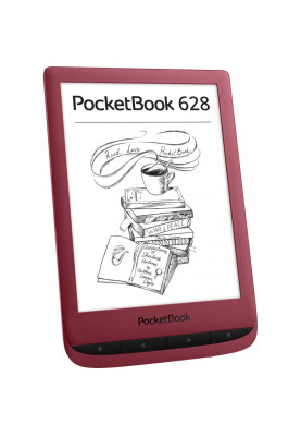 Електронна книжка PocketBook 628 Touch Lux 5, Ruby Red