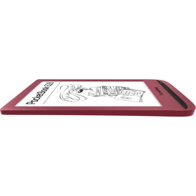 Електронна книжка PocketBook 628 Touch Lux 5, Ruby Red
